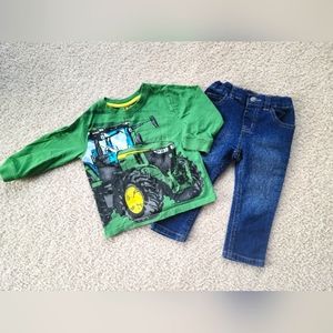 John Deere Toddler Boys Bundle Size 2T